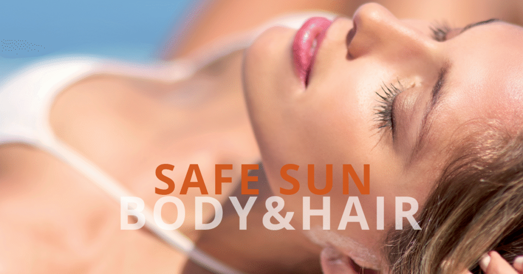 zaščita las pred soncem safe sun